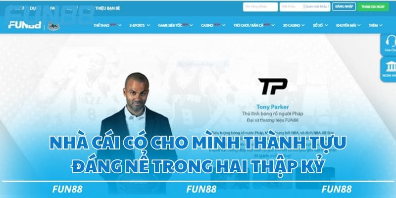 FUN88 ⭐️ Fun 88 - Link Vào FUN88.COM Nhà Cái Cá Độ Thể Thao T10/2026 44 Thành tựu của nhà cái fun88